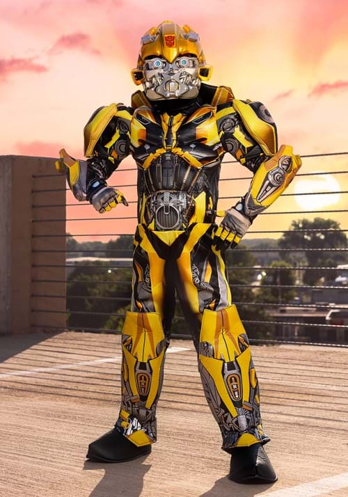 バンブルビー コスプレ コスチューム キッズ ハロウィン 仮装 トランスフォーマー ヒーロー ロボット 衣装 子供用 男の子 イベント パーティー｜ラストホビー