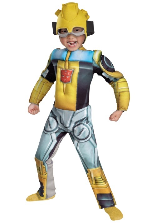 バンブルビー コスプレ コスチューム 幼児用 ハロウィン 仮装 ロボット 衣装 子供用 男の子 トランスフォーマー イベント パーティー コスチューム|ラストホビー