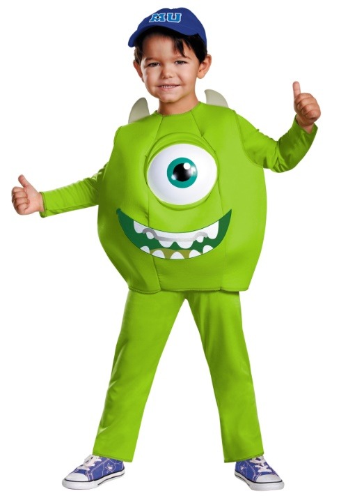 モンスターズインク マイク デラックス コスプレ コスチューム 幼児用 ハロウィン 仮装 着ぐるみ 衣装 ディズニー イベント パーティー 子供 赤ちゃん ベビー｜ラストホビー