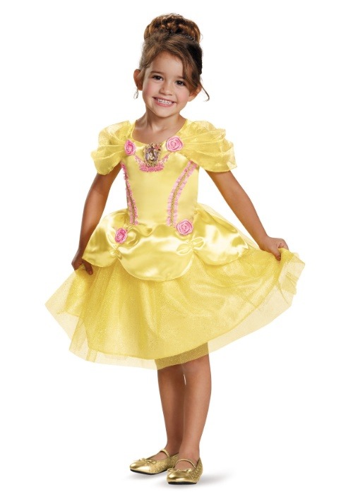 美女と野獣 ベル コスプレ コスチューム 幼児用 ハロウィン 仮装 プリンセス ドレス 衣装 子供 女の子 ディズニー イベント パーティー｜ラストホビー