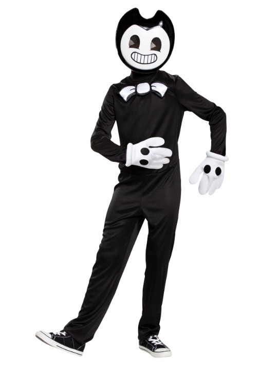 Bendy コスプレ コスチューム キッズ ハロウィン 仮装 Bendy and the Ink Machine ホラー ゲーム キャラクター 衣装 子供用 イベント パーティー コスプレ衣装|ラストホビー