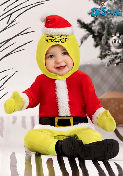 グリンチ サンタ コスプレ コスチューム 幼児用 ハロウィン 仮装 クリスマス 衣装 赤ちゃん イベント パーティー アニメ キャラクター｜ラストホビー