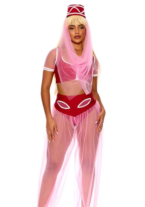 アラジン ジーニー コスプレ コスチューム レディース ハロウィン 仮装 アラビアン 衣装 女性 大人 イベント パーティー ランプの魔人 セクシー｜ラストホビー