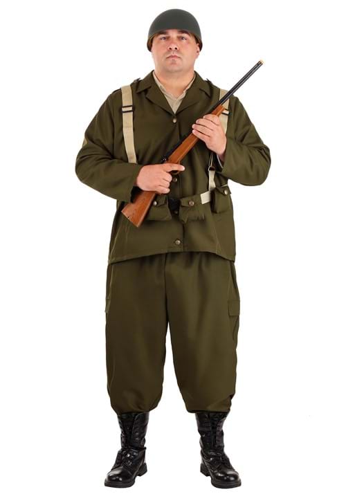 第二次世界大戦 兵士 コスプレ コスチューム メンズ ハロウィン 仮装 軍人 ミリタリー 衣装 プラスサイズ イベント パーティー 文化祭 学園祭｜ラストホビー