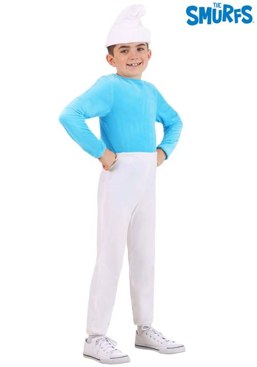 スマーフ コスプレ コスチューム キッズ ハロウィン 仮装 アニメ キャラクター 衣装 子供用 男の子 女の子 イベント パーティー 学園祭 文化祭 コスプレ｜ラストホビー