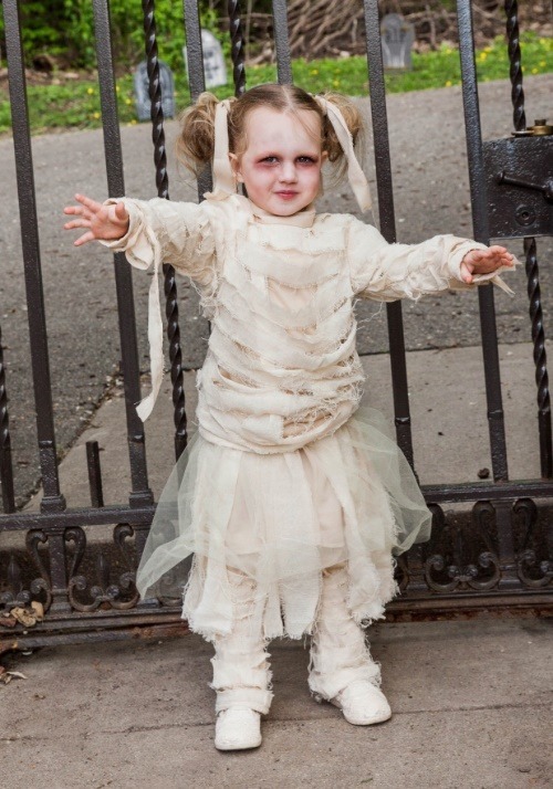 ミイラ コスプレ コスチューム 幼児用 ハロウィン 仮装 かわいい 包帯 衣装 女の子 イベント パーティー 文化祭 学園祭 ハロウィン衣装｜ラストホビー