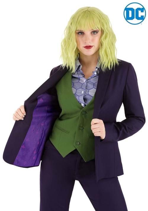 ジョーカー コスプレ コスチューム レディース ハロウィン 仮装 ブレザー ジャケット 衣装 ダークナイト バットマン 悪役 ヴィラン イベント パーティー|ラストホビー