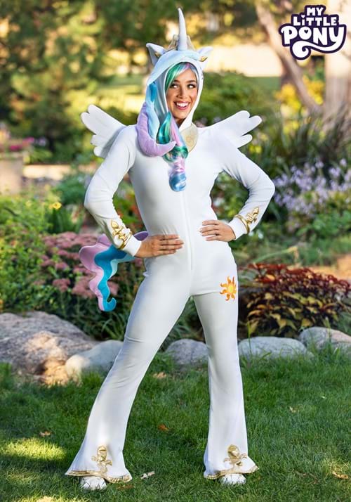My Little Pony プリンセスセレスティア コスプレ コスチューム レディース ハロウィン 仮装 ポニー アニメ イベント パーティー 衣装 大人用|ラストホビー