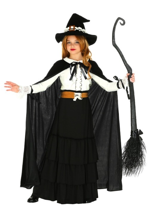 魔女 コスプレ コスチューム キッズ ハロウィン 仮装 女の子 セーラム 衣装 子供用 イベント パーティー 学園祭 文化祭 コスプレ衣装|ラストホビー