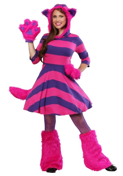 チェシャ猫 大きいサイズ コスプレ コスチューム レディース ハロウィン 仮装 不思議の国のアリス 猫 衣装 イベント パーティー 文化祭 学園祭 コスプレ|ラストホビー