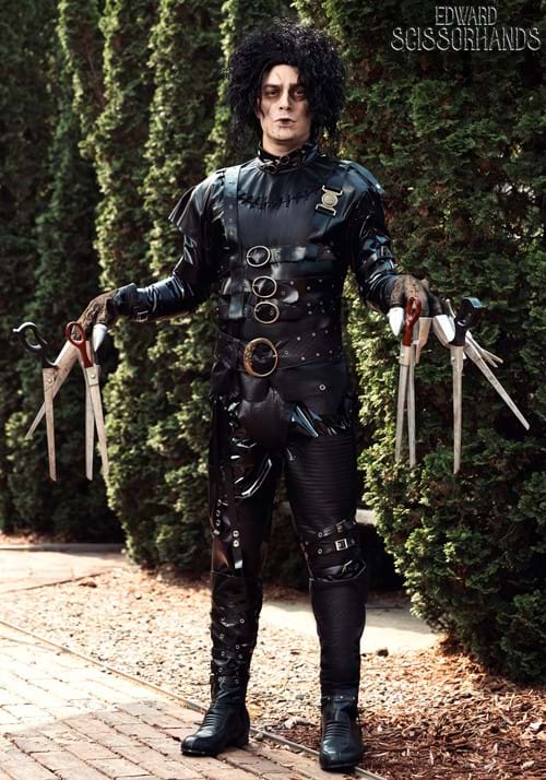 Edward Scissorhands シザーハンズ コスプレ コスチューム メンズ ハロウィン 仮装 映画 キャラクター 衣装 大人用 イベント パーティー｜ラストホビー 43,800円