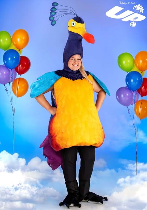 大きいサイズ Disney カールじいさんの空飛ぶ家 ケビン コスチューム レディース 大人 女性 ハロウィン コスプレ衣装画像