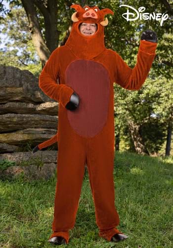 ディズニー ライオンキング プンバァ コスチューム 大人用 プラスサイズ イベント 仮装 ハロウィン コスプレ衣装｜ラストホビー