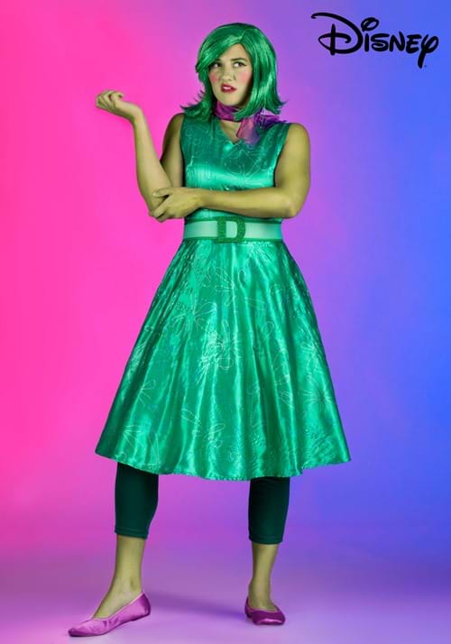 ディズニー&ピクサー インサイド・ヘッド ムカムカ コスチューム レディース 大人 女性 ハロウィン コスプレ衣装画像