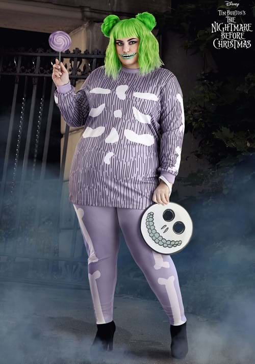 大きいサイズ ナイトメアー・ビフォア・クリスマス バレル コスチューム レディース 大人 女性 ハロウィン コスプレ衣装