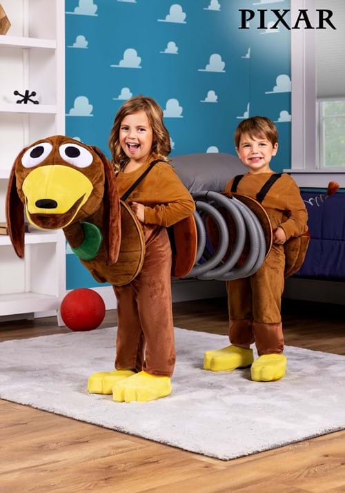 トイストーリー スリンキー コスプレ コスチューム 幼児用 ハロウィン 仮装 犬 動物 衣装 子供用 ディズニー ピクサー イベント パーティー コスプレ衣装|ラストホビー