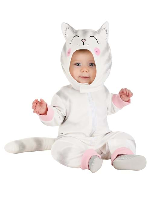 白猫 コスプレ コスチューム 幼児用 ハロウィン 仮装 猫 ねこ アニマル 動物 衣装 ベビー イベント パーティー 学園祭 文化祭 ハロウィン コスチューム|ラストホビー