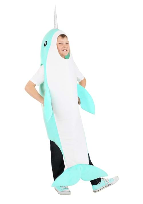 イッカク コスプレ コスチューム キッズ ハロウィン 仮装 海の生き物 海獣 衣装 子供用 イベント パーティー 学園祭 文化祭 ハロウィーン｜ラストホビー