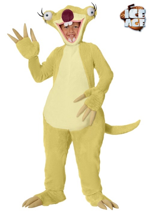 アイス・エイジ シド コスプレ コスチューム キッズ ハロウィン 仮装 ナマケモノ 動物 アニマル 子供用 男の子 イベント パーティー 学園祭 文化祭 衣装|ラストホビー