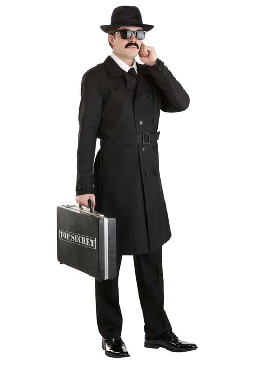 シークレットエージェント コスプレ コスチューム メンズ ハロウィン 仮装 スパイ 秘密捜査官 衣装 大人用 イベント パーティー