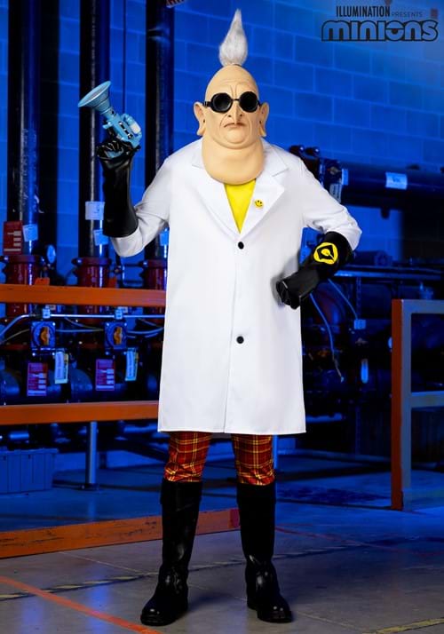 怪盗グルー ドクター・ネファリオ コスプレ コスチューム メンズ ハロウィン 仮装 悪役 科学者 衣装 大人用 イベント パーティー|ラストホビー