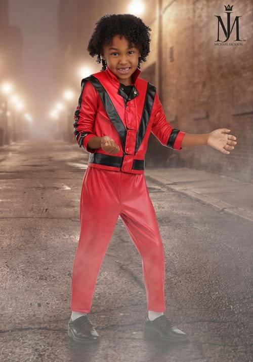 マイケル・ジャクソン スリラー コスプレ コスチューム 幼児用 ハロウィン 仮装 ダンス 衣装 子供用 男の子 イベント パーティー ジャケット パンツ｜ラストホビー