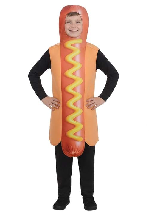 ホットドッグ コスプレ コスチューム キッズ ハロウィン 仮装 食べ物 ソーセージ 衣装 子供用 男の子 女の子 イベント パーティー おもしろい 文化祭 学園祭