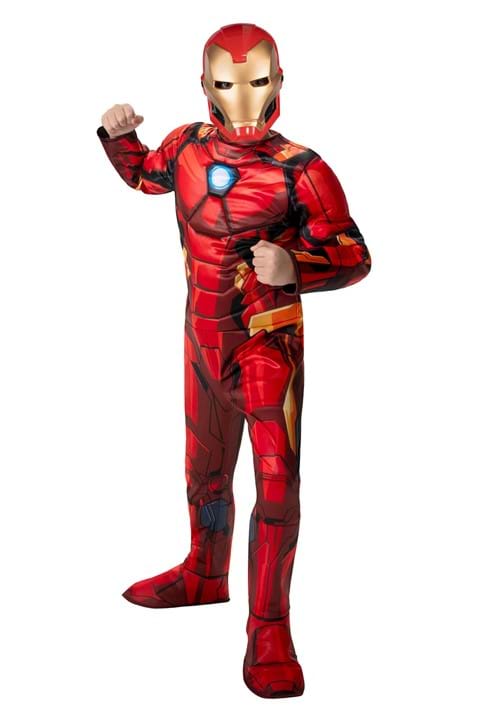 アイアンマン コスプレ コスチューム キッズ ハロウィン 仮装 ヒーロー 衣装 子供用 男の子 マーベル アベンジャーズ イベント パーティー 学園祭 文化祭 コスプレ衣装