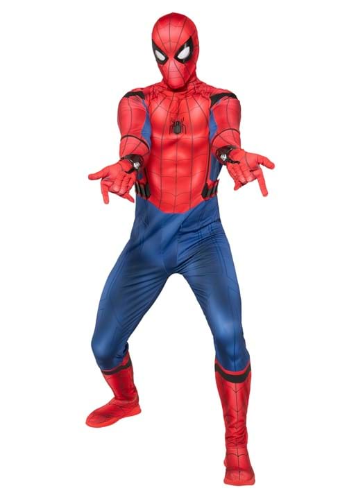 スパイダーマン コスプレ コスチューム メンズ ハロウィン 仮装 ヒーロー 衣装 大人用 マーベル イベント パーティー 学園祭 文化祭 アメコミ コスチューム