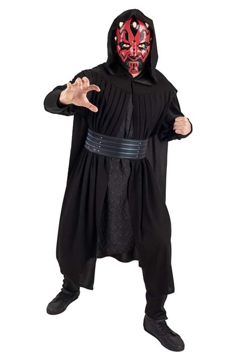 ダース・モール コスプレ コスチューム メンズ ハロウィン 仮装 スターウォーズ 衣装 男性用 映画 キャラクター イベント パーティー ケープ チュニック ベルト パンツ マスク