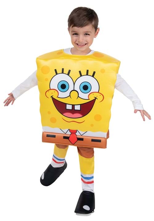 スポンジボブ コスプレ コスチューム 幼児用 ハロウィン 仮装 男の子 スクエアパンツ 衣装 子供 イベント パーティー 文化祭 学園祭｜ラストホビー