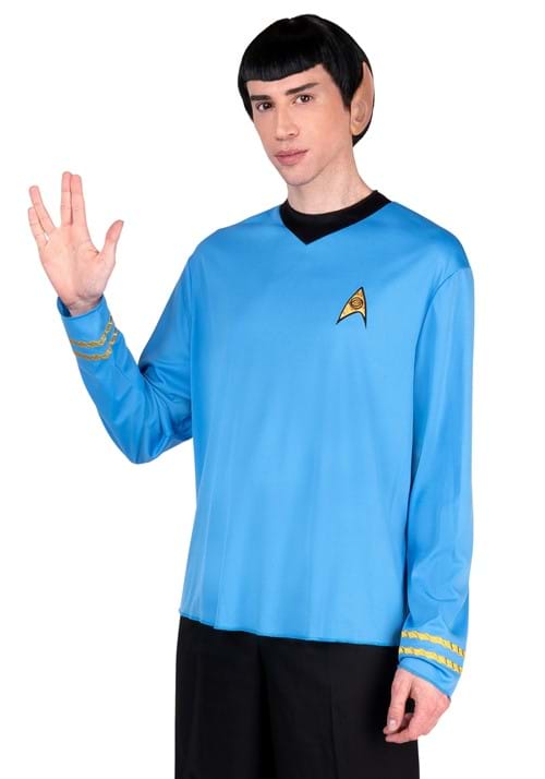 スター・トレック スポック コスプレ コスチューム メンズ ハロウィン 仮装 宇宙人 制服 衣装 大人用 イベント パーティー 学園祭 文化祭 ハロウィン コスチューム|ラストホビー
