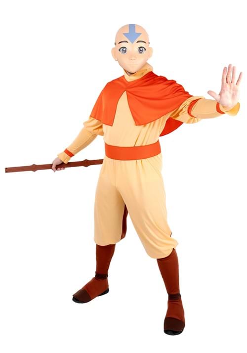 アバター アーン コスプレ コスチューム メンズ ハロウィン 仮装 伝説の少年 衣装 大人用 民族衣装 イベント パーティー 学園祭 文化祭 アニメ キャラクター コスチューム｜ラストホビー