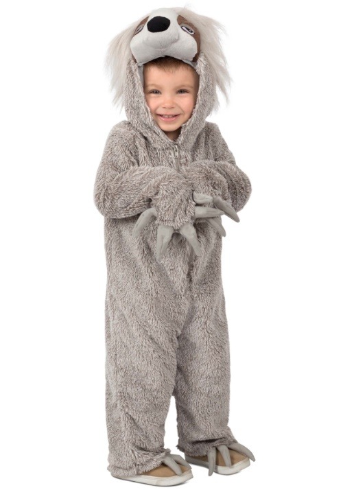 ナマケモノ コスプレ コスチューム 幼児用 ハロウィン 仮装 動物 アニマル 着ぐるみ 男の子 女の子 子供用 イベント パーティー 衣装｜ラストホビー