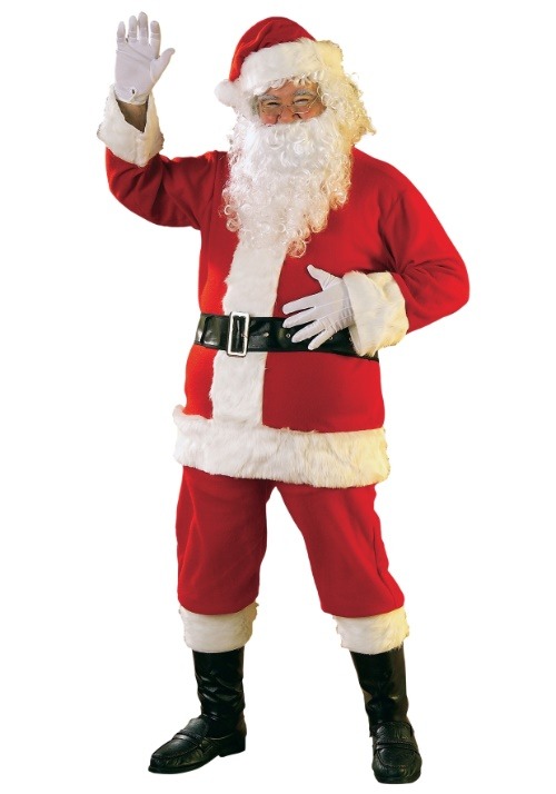 サンタクロース コスプレ コスチューム メンズ ハロウィン 仮装 クリスマス 衣装 フランネル 大人用 イベント パーティー｜ラストホビー