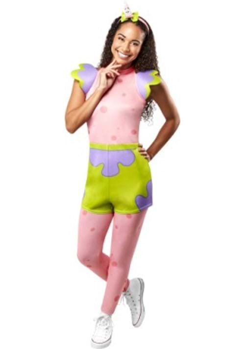 スポンジボブ パトリック コスプレ コスチューム レディース ハロウィン 仮装 衣装 女性用 イベント パーティー アニメ キャラクター なりきり コスチューム｜ラストホビー
