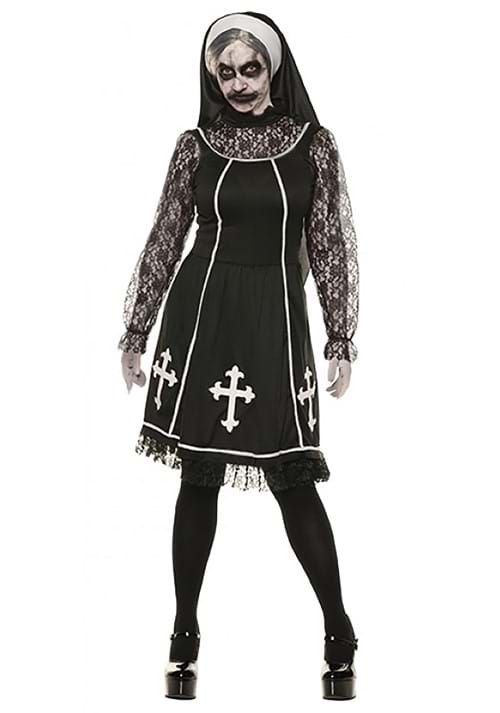 修道女 コスプレ コスチューム レディース ハロウィン 仮装 シスター 衣装 大人用 イベント パーティー 教会 聖職者 コスプレ衣装