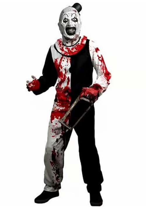 アート・ザ・クラウン コスプレ コスチューム メンズ ハロウィン 仮装 ピエロ 殺人鬼 ホラー 映画 テリファー 衣装 大人用 イベント パーティー 文化祭 学園祭 ゾンビ 怖い 恐怖 血まみれ 演出 小道具 演劇 忘年会 新年会 出し物 余興 映画キャラクター リアル|ラストホビー
