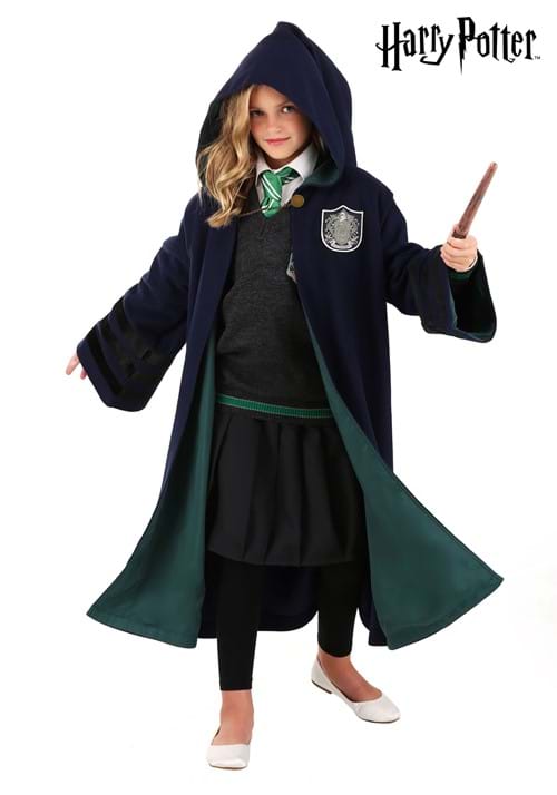 ハリーポッター ヴィンテージ ホグワーツ スリザリン ローブ コスチューム キッズ 子供用 ハロウィンコスプレ｜ラストホビー