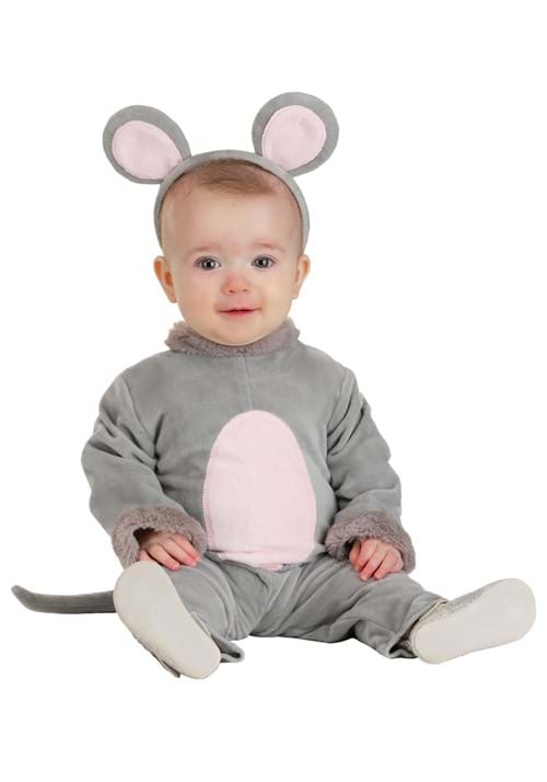 ベビー ふわふわねずみ コスチューム ハロウィン コスプレ