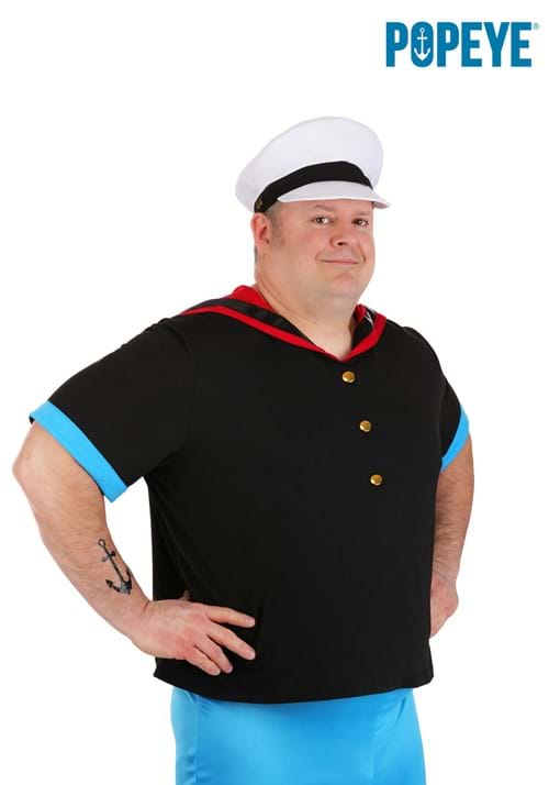 大きいサイズ メンズ ポパイ コスチュームキット ハロウィン コスプレ