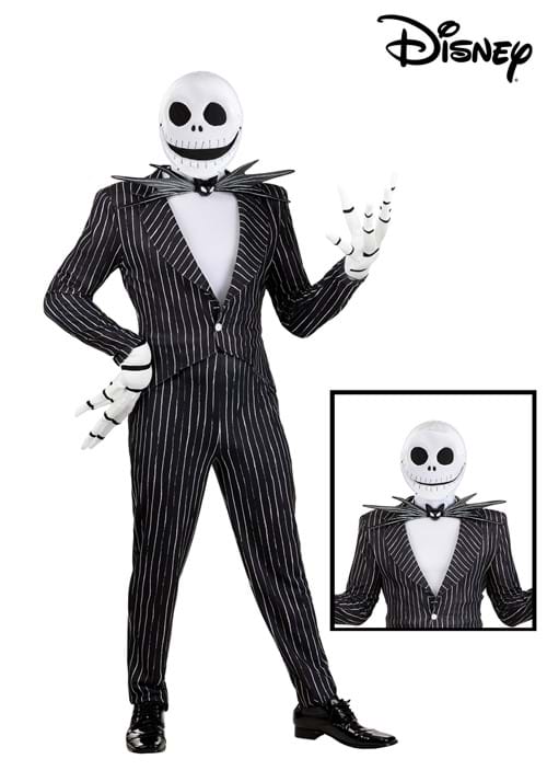 メンズ 本格的 Disney ジャックスケリントン コスチューム ハロウィン コスプレ｜ラストホビー