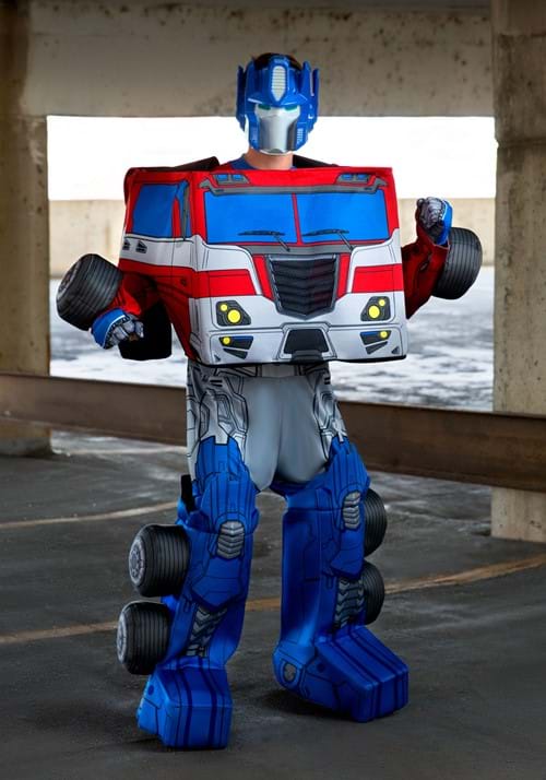 トランスフォーマー オプティマスプライム 変形 メンズコスチューム男性用 ハロウィン