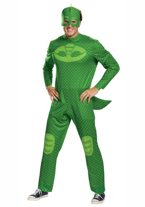 しゅつどう!パジャマスク クラシック ゲッコー メンズコスチューム男性用 ハロウィン|ラストホビー