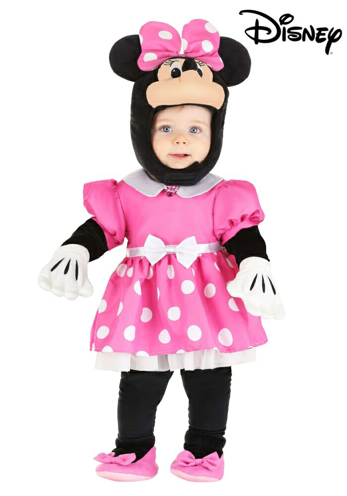Disney ディズニー スイート ミニーマウス コスチューム キッズ 赤ちゃん 子供用 幼児用 ハロウィンコスプレ