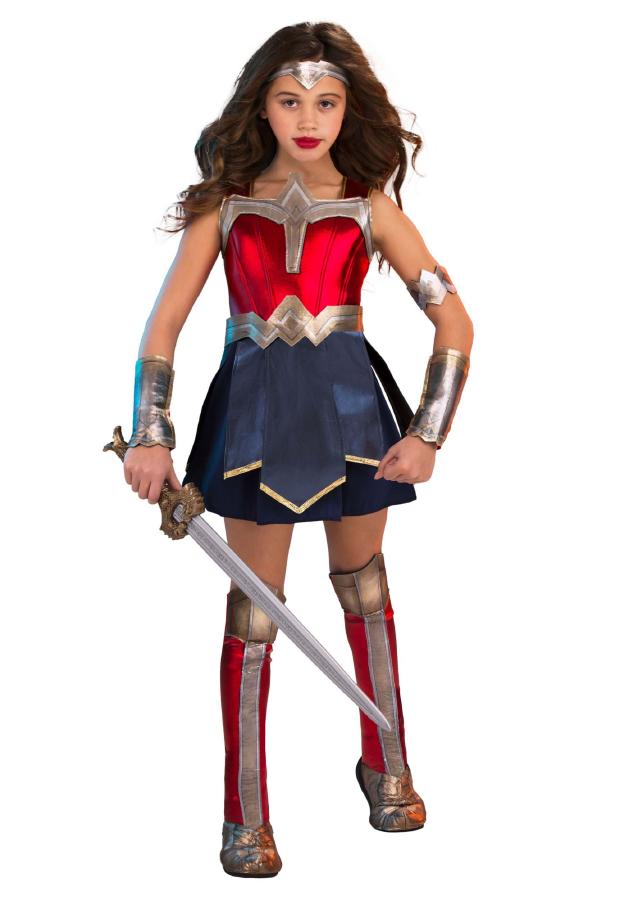 ワンダー・ウーマン 84 ガールズ コスチューム 6点セット 女の子用 キッズ用 子供用 ハロウィン 仮装 パーティ コスプレ|ラストホビー