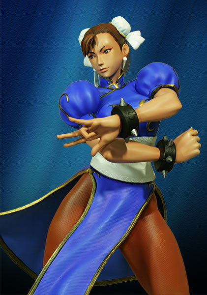 ストリートファイター CHUN-LI チュンリー スケール スタチュー