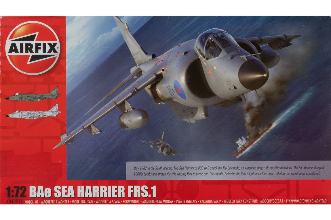 BAe Sea Harrier シーハリアー FRS 1 組み立てプラモキット模型 /Airfixエアフィックス 1/72