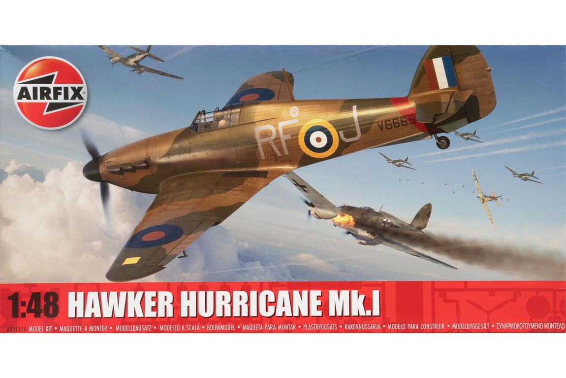 Hawker Hurricane Mk.I ホー鉄道車両 ハリケイン 精神的な統合プラモ一揃いの道具ひな形 せめぎ合う機 /Airfix 1/48 車-ミニカー・トイカー-おもちゃ