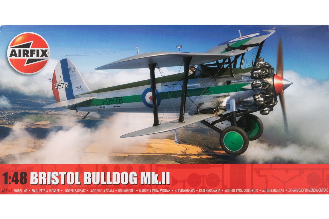 Bristolブリストル Bulldogブルドッグ Mk.II 組み立てプラモキット模型 /Airfixエアフィックス 1/48